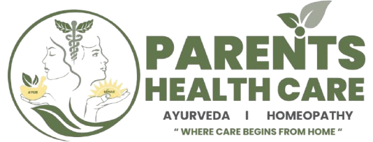 Parents Healthcare Logo and Tagline